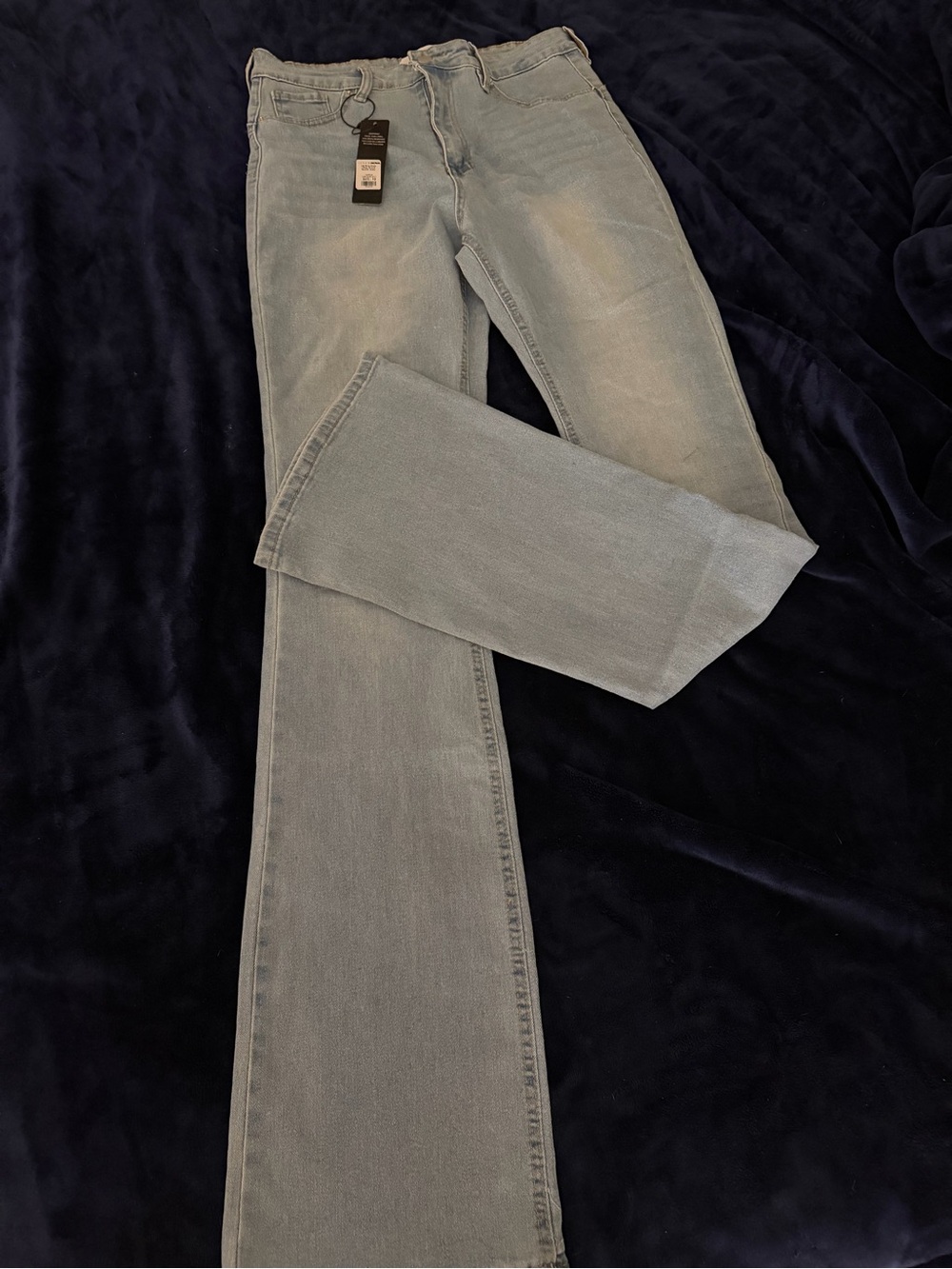 NWT Fashion Nova Tall Bootcut Jeans - Light Wash - Size 13